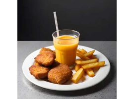 8oz Burgers Kids Nuggets Meal For Rs.675/-image-1372